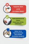 Resimli Türkçe Alfabe, Yüzeye Zarar Vermeyen Sihirli Akıllı Kağıt Yazı Tahtası, Alfabe Öğreniyorum - 5