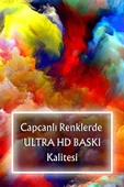 Resimli Türkçe Alfabe, Yüzeye Zarar Vermeyen Sihirli Akıllı Kağıt Yazı Tahtası, Alfabe Öğreniyorum - 6