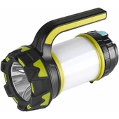 NTLights 350 Lümen 10W Şarjlı Ledli El Feneri Led Fener Kırmızı Selektörlü NTLS7048 - 1