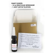 10 ml Kaşe Mürekkebi, Flash Kaşe Mürekkebi- Mavi - 2