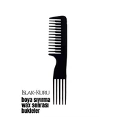 ModaCar Bukleli Saç Fön Wax Sonrası Tarak Karbon Nano Absolute Professional - 1