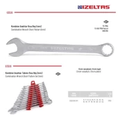 İzeltaş 17 Parça Kombine Anahtar Takımı 6-22 mm Arası 0320 00 2117 - 2