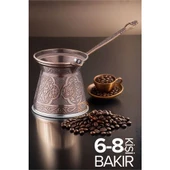ModaCar 6-8 Kişilik XL Bakır Cezve İndüksiyon Tabanlı - 1