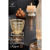 ModaCar Yumurta Kupa Tutucu 4 ADET Viceconte Design - 1