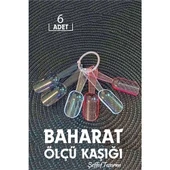 ModaCar 6 lı Şeffaf Baharat Kaşığı Camino Design - 1