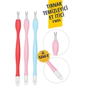 ModaCar Tırnak Temizleyici Et İtici Twin 3 lü Set - 1
