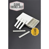 ModaCar Tırtıklı Cloud Jilet 10 Adet - 1