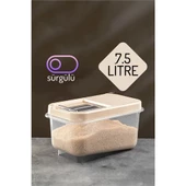 ModaCar Insignia Erzak Bakliyat Saklama Kutusu 7.5 lt KREM - 1