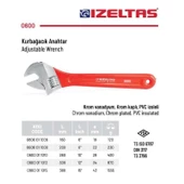 İzeltaş 10" Kurbağacık Anahtar 0600 01 1010 - 2