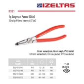 İzeltaş 40-100 mm Arası Düz İç Segman Pensesi  3321 12 0225 - 2