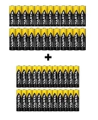 Varta Super Heavy Duty 48'li Pil Paketi 24 Adet Kalem Pil + 24 Adet İnce Pil - 1