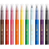 Bic Kids Visaquarelle Fırça Uçlu Keçeli Boya Kalemi 10 Renk - 2