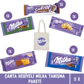 Çanta Hediyeli Milka Tanışma Paketi - 5 Adet - 2