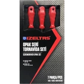 İzeltaş 7 Parça Opak Seri Tornavida Seti 4300 00 8107 - 3