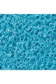 Kıvırcık Paspas Dış Mekan Paspası Kaymaz Karmaşık Yolluk 1x1 Metre 14mm Turkuaz - 1
