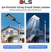 ST800 800 Solar DLS Güneş Enerjili  Bahçe Çevre  Lambası - 3