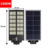 ST1500 1500 Solar DLS Güneş Enerjili  Bahçe Çevre  Lambası - 2