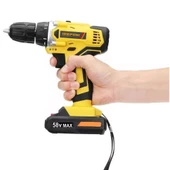 Darbeli Titanium Sargılı Lion Akülü Turbo Şarjlı Vidalama Matkap Xpro Serii Xr 30 Pcs 58 V 10 Ah - 2