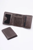 Fossil Hakiki Gerçek Deri Erkek Kartlık Cüzdan Crazy Gri 8112 thumbnail 1
