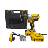 Titan Serisi 58 Vf 8 Ah Süper Set Çelik Şanzumanlı Çift Akülü Profesyonel Şarjlı Vidalama Matkap - 4