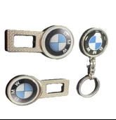 BMW Emniyet Kemerrrr Metal Toka 1 Çift Ve Anahtarlık 1 Adet thumbnail 3