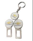 chevrolet Emniyet Kemerrr Metal Toka 1 Çift Ve Anahtarlık 1 Adet - 3