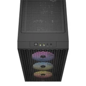 CORSAIR 3000D 3xAR120 RGB FANLI  MidT ATX SİYAH KASA - 7