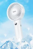 Hoco HX20 Xpress Yüksek Hızlı El Tipi ve Masaüstü Soğutucu Fan - 3