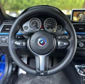 Bmw F30 NAPPA Araca Özel Dikmeli Direksiyon Kılıfı thumbnail 1