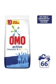 Omo   Active Toz Çamaşır Deterjanı Beyazlar Ve Renkliler Için 10 kg 2 Adet - 2