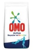 Omo   Active Toz Çamaşır Deterjanı Beyazlar Ve Renkliler Için 10 kg 2 Adet - 3
