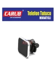 Carub Telefon Tutucu Mıknatıslı Peteğe Montaj Krom - 1