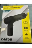 Carub 60 Watt Araç Süpürgesi Kablosuz Şarjlı Ve Hava Verici Çift Yönlü Kullanım Güçlü Çekiş - 1