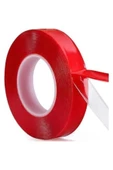 Carub Çift Taraflı Silikonlu 2 Metre Şeffaf Bant 10 Mm X2m Su Geçirmez Süper Güçlü Montaj Band Akrilik S.b - 2