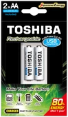 Toshıba Usb Şarj Cihazı+2 Ad.2000mah Kalem Pil - 1