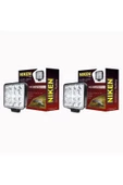 Niken Pro 16 Led Kare Off Road Sis Farı Çalışma Lambası 2 Adet 12-24v 27w - 1