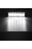 Emr Dorse Parmak Lamba 12 -24 Volt 6 Ledli Beyaz Renk 10 Adet Parmak Led Dorse Kamyon Led Lamba Beyaz - 4