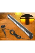 Carub Tepe Led Bar Çakarlı Off Road 12-24v 90cm Sarı-sarı Metal Gövde - 1