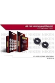 Niken Nissan Qashqai Led Xenon Montaj Aparatı H7 Uyumlu - 1