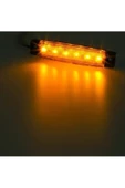 Emr Dorse Parmak Lamba 12 -24 Volt 6 Ledli (SARI RENK)10 Adet Parmak Led Dorse Kamyon Led Lamba - 2