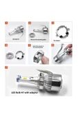 Niken H7 Touareg /Octavia Old /Opel Led Far Montaj Adaptörü - 3
