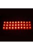 Carub Tp Parmak Lamba 3 Ledli Kırmızı 12v (10 Lu) Set - 2