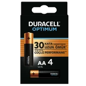 DURACELL OPTIMUM AA KALEM PİL 4LÜ - 2