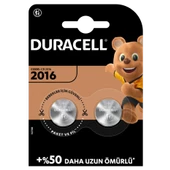 Duracell Cr2016 Lithium 3V Pil 2'li - 1