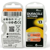 Duracell Activair 13 6'lı Kulaklık Pili - 1