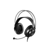 A4 Tech FH-200U Kablolu Mikrofonlu Kulaklık, Usb, Gri - 1