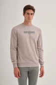 Cazador Erkek 3 İplik Şardonsuz Sweatshirt 5221 Gri - 1