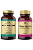 Solgar Male Multiple 60 Tablet Female Multiple 60 Tablet E-vital thumbnail 1