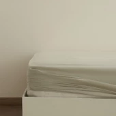 Karaca Home Basic %100 Pamuk Çift Kişilik Lastikli Çarşaf Adaçayı - 1