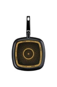Tefal Titanyum 1X SimpleCook Difüzyon Tabanlı Kare 26 cm Izgara Tavası - 3